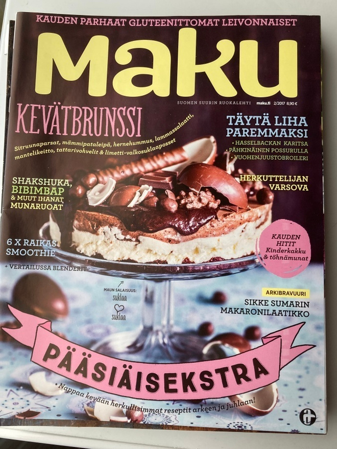 Maku lehtiä