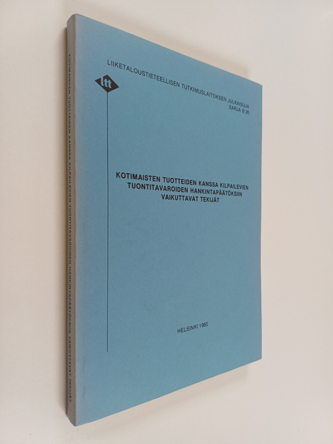 Kotimaisten tuotteiden kanssa kilpailevien tuontitavaroid...