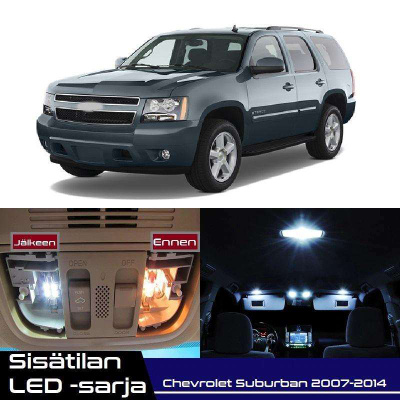 Chevrolet Suburban (MK10) Sisätilan LED-sarja 14