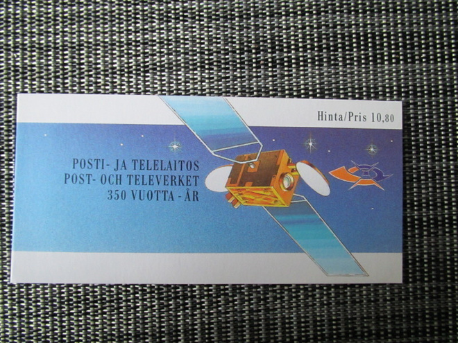 POSTIMERKKIVIHKO - POSTI- JA TELELAITOS 350 VUOTTA- LAPE V12