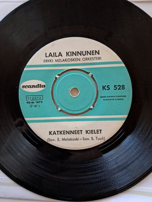 Laila Kinnunen – Kaipaus / Katkenneet Kielet, V.1964 LOISTO