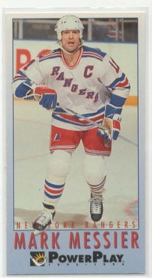 Mark Messier 93-94 Fleer Power Play Tall Boys #162