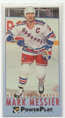 Mark Messier 93-94 Fleer Power Play Tall Boys #162