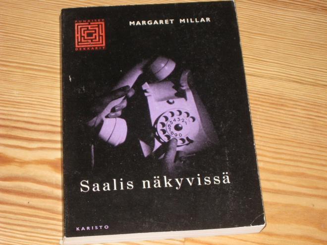 Millar, Margaret: Saalis näkyvissä 1.p nid. v. 1964