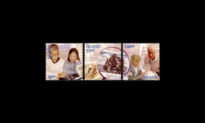 Islanti 812-4 ** Postimerkin päivä (1994)