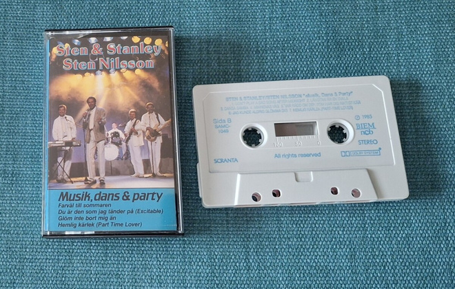 STEN&STANLEY Music, dans&party 1985 Sweden