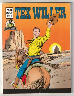 Tex Willer 3/2018 Värillinen