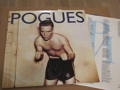 Pogues Pead and Love lp Skandinavia 1989 soittamaton