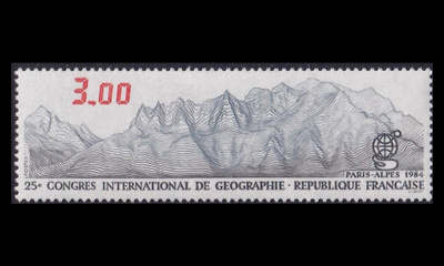 Ranska 2458 ** Geografiakonferenssi (1984)
