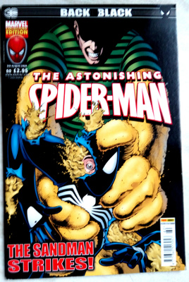 Back black The astonishing Spider-man