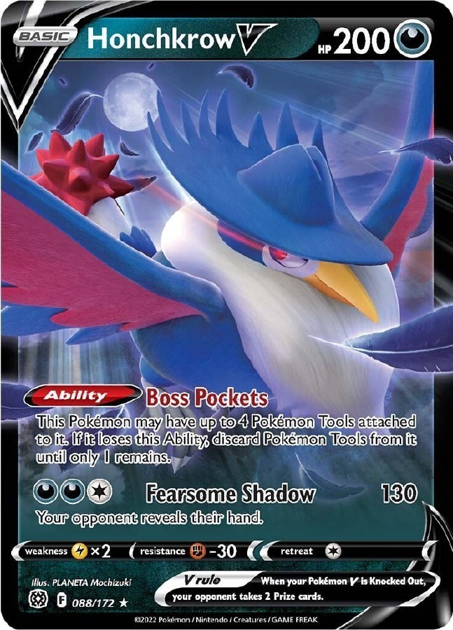 Honchkrow V 088/172 - Brilliant Stars - NM/M