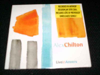 CD: Alex Chilton: Live in Anvers (2004 Last Call) Sis.pk:t