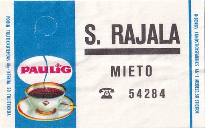 Mieto, S. Rajala , Paulig b531