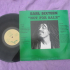 EARL SIXTEEN - not for sale : NXXLP 01 ( JAMAICA painos - pikkukuva 2