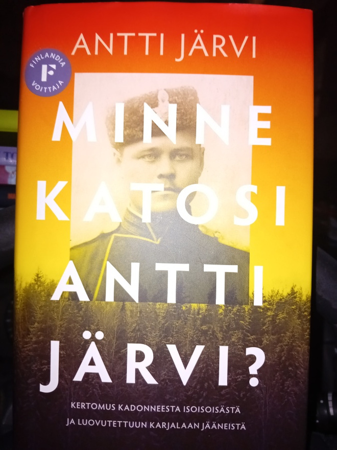 Järvi : Minne katosi Antti Järvi ( SIS POSTIKULU  )