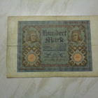 Saksa 100 mark 1920 seteli - pikkukuva 1