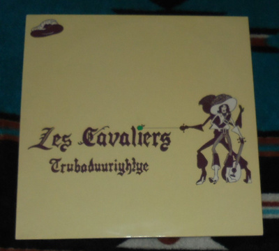 LES CAVALIERS ~ Trubaduuriyhtye ~ LP Cumulus