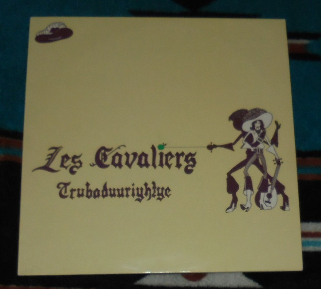 LES CAVALIERS ~ Trubaduuriyhtye ~ LP Cumulus