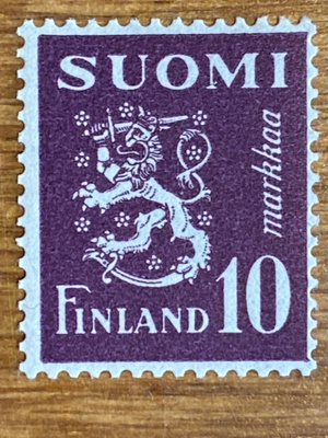 LEIJONAMALLI 1930 10MARKKAA**