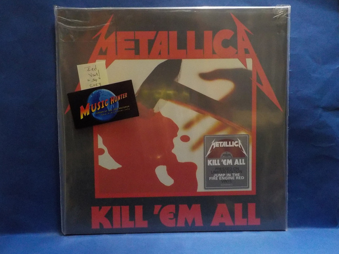 METALLICA - KILL EM ALL UUSI 2023 RED VINYL LP