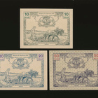 Itävalta Notgeld 10, 20, 50 Heller, Tausendlum 1920 - pikkukuva 1