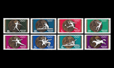 Unkari 2477-84 ** Kesäolympialaiset Mexico City (1969)