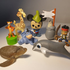 Joukko lelufiguureita,  Funko Pop Mikki, Nalle Puh kavereita - pikkukuva 1