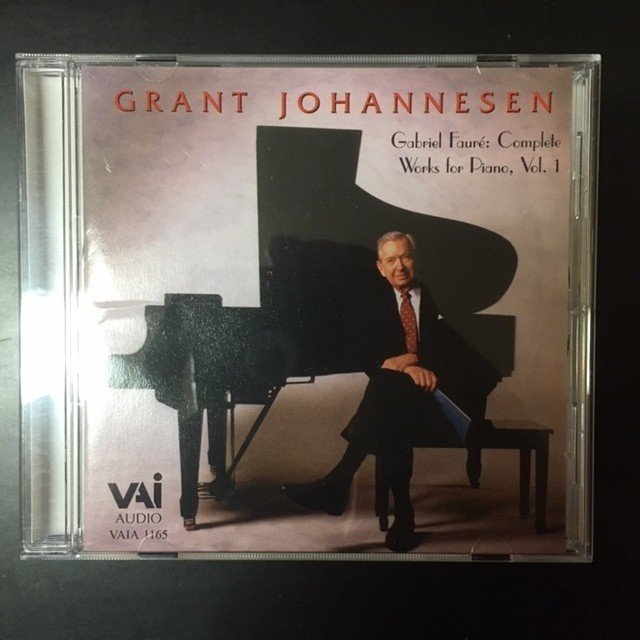 Grant Johannesen - Faure: Complete Works For Piano Vol.1 CD
