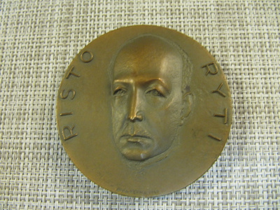 Risto Ryti mitali 1967 / Nina Terno 1967