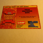 sisu special lätkäkortti -93 hifk - sharks ville peltonen - pikkukuva 2