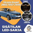 Skoda Rapid (NH) Sisätilan LED-sarja 9-osainen - pikkukuva 1