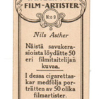 Filmitaiteilijoita savukerasioista n:o 9 NILS ASTHER - pikkukuva 2