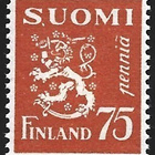 1942 M-30 L 0:75 mk oranssi ** Lape 261 LSP Lm2 KUVAKEVIRHE - pikkukuva 2