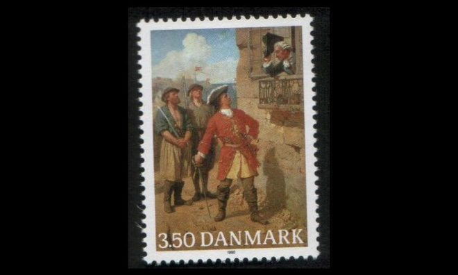 Tanska 990 ** Peter Wessel Tordenskiold (1990)