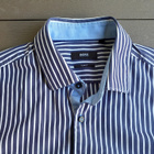 HUGO BOSS pitkähihainen kauluspaita 41/L Slim Fit - pikkukuva 2