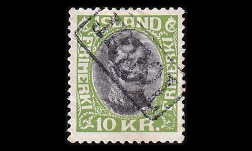 Islanti 167 o Christian X 10 Kr (1931)