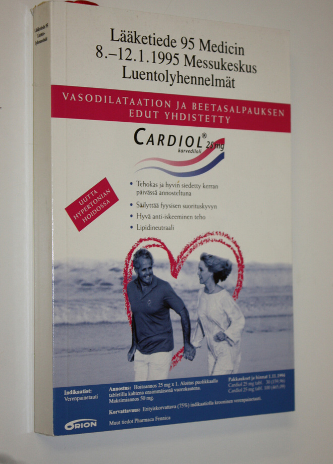 Lääketiede 95 Medicin : 8.-12.1.1995 Messukeskus luentoly...