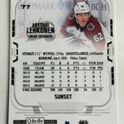 Artturi Lehkonen 25-26 OPC Platinum #77 Sunset - pikkukuva 2