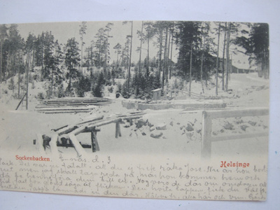 VANHA Postikortti Helsinki Pitäjänmäki 1902