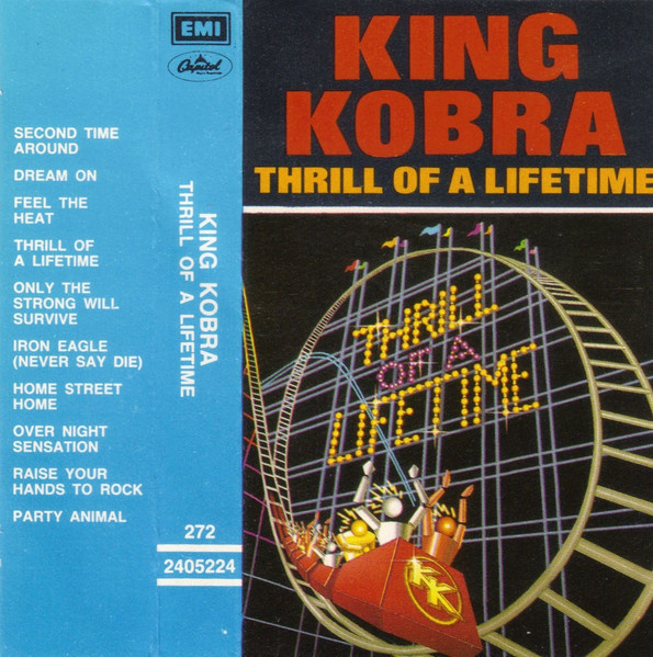 King Kobra - Thrill Of A Lifetime C-kasetti