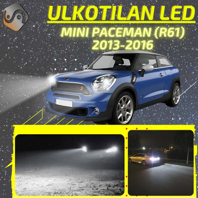 PACEMAN (R61) 2013-2016 Ulkoiset LED -valot