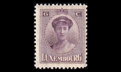 Luxemburg 124 ** Charlotte 6 C (1921)