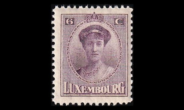Luxemburg 124 ** Charlotte 6 C (1921)