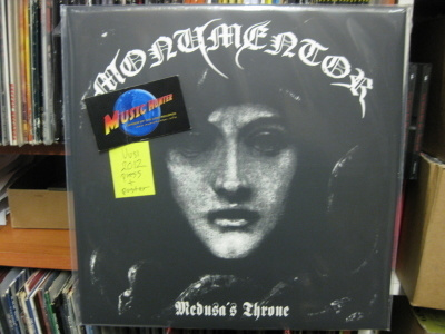 MONUMENTOR - MEDUSA'S THRONE 2012 UUSI LP