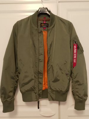 ALPHA INDUSTRIES-Bomber, pilotti Takki
