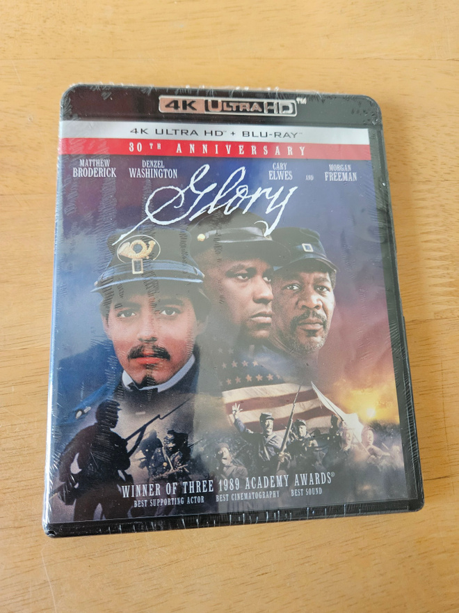 Glory (4K Ultra HD + Blu-ray, uusi)