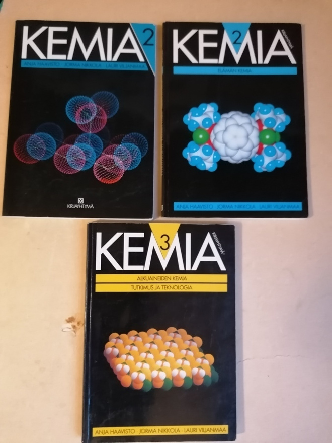 Vanhat Kemian kirjat yhteishintaan