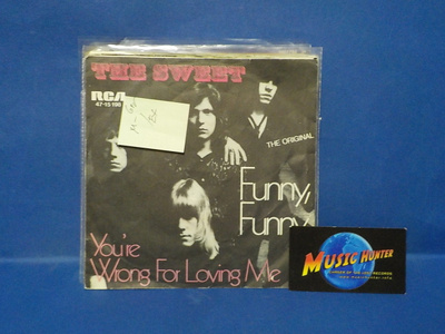 THE SWEET - FUNNY FUNNY M-/EX GER 7"