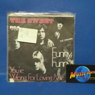 THE SWEET - FUNNY FUNNY M-/EX GER 7" - pikkukuva 1