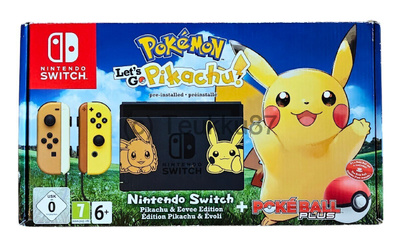 NSW - Nintendo Switch Pokemon: Let's Go Pikachu Edition